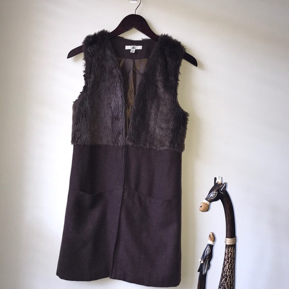 Ya Los Angeles Brown vest - Picture 1 of 5